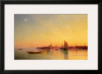 Вид Венеції з лагуни при заході